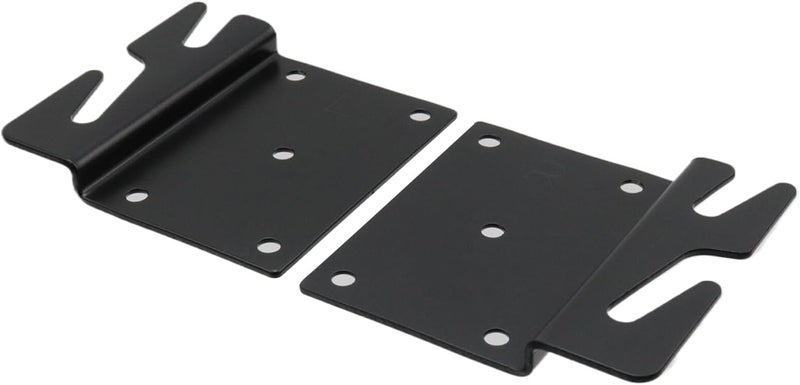 Mcredy 4 PCS Black Heavy Duty Wood Bed Replacement Parts Bed Rail Hooks Brackets for Headboard Bracket Replacement with Screws, Your DIY Solution - Image 3